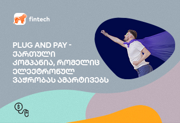 Plug and Pay - ქართული კომპანია, რომელიც ელექტრონულ ვაჭრობას ამარტივებს
