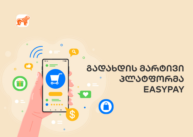 EasyPay — გადახდის მარტივი პლატფორმა საქართველოდან
